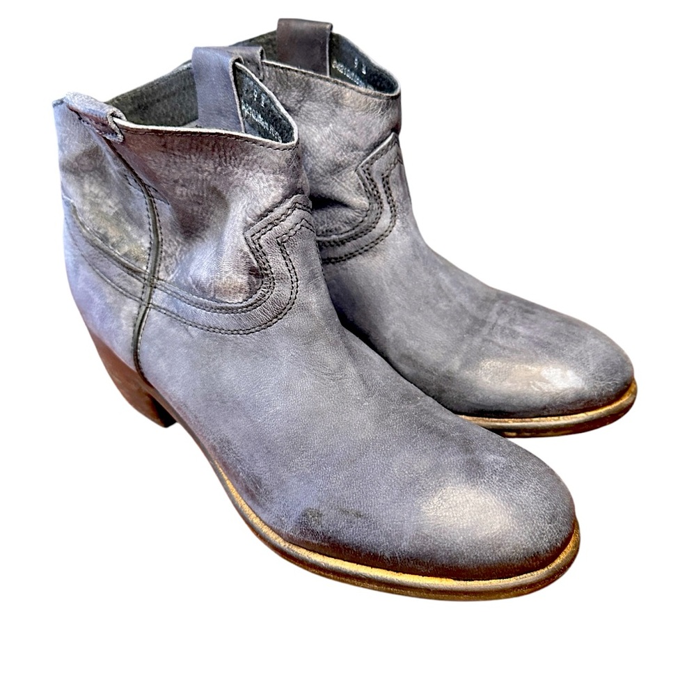 Diba Gray Ankle Boots